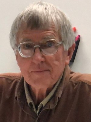 Reed Burkholder wearing glasses